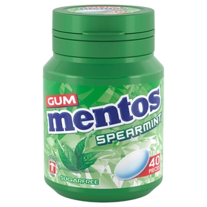 Mentos Gum Spearmint Sugar Free 58.8G