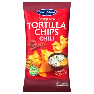 Santa Maria Tortilla Chips Chili 185G
