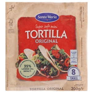 Santa Maria Tortilla Mini Soft 200G