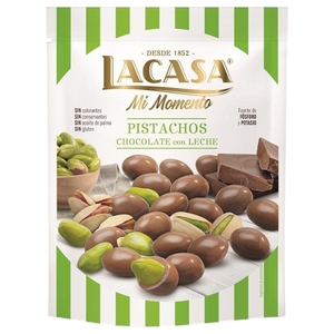 Lacasa Pistachio Chocolate Bag 125G