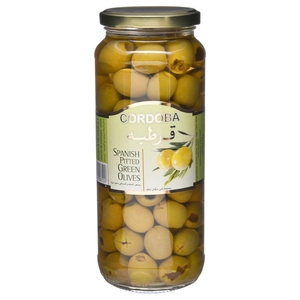 Cordoba Spanish Pitted Green Olives 275G