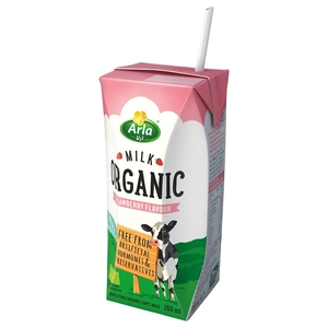 Arla Strawberry Milk Organic 200Ml