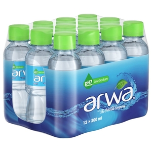 Arwa Drinking Water Low Sodium 200Ml X12