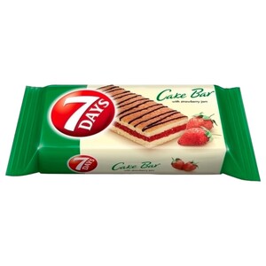 7 Days Cake Bar With Strawberry Filling 30G