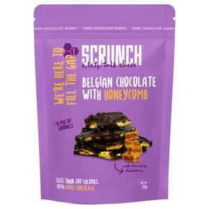 Scrunch Dark Chocolate With Honeycombs 35G