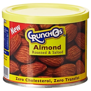 Crunchos Almond Roasted Can 100G