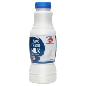 Al Ain Farms Fresh Milk Full Cream 500Ml