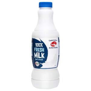 Al Ain Farms Fresh Milk Full Cream Full Fat 1L