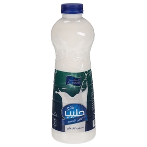 Al Rawabi Fresh Milk Full Cream Full Fat 1L