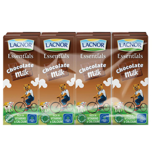 Lacnor Essentials Milk Chocolate 180Ml X8