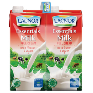 Lacnor Milk Full Cream 1L X4