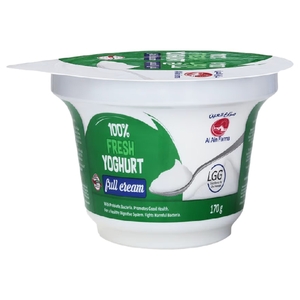 Al Ain Farms Fresh Yoghurt Full Cream 170G
