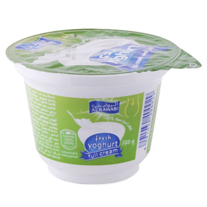 Al Rawabi Fresh Yoghurt Full Cream Full Fat 170G