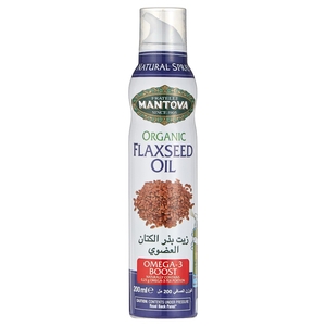 Mantova Organic Flaxseed Oil Spray 200Ml