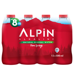 Alpin Natural Mineral Water 500Ml X12