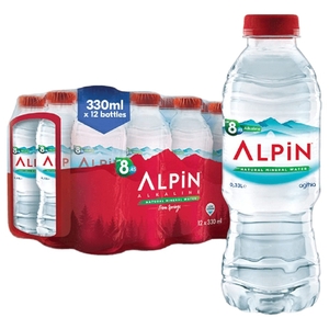 Alpin Natural Mineral Spring Water 330Ml X 12