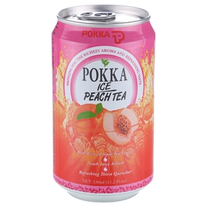 Pokka Ice Peach Tea 330Ml