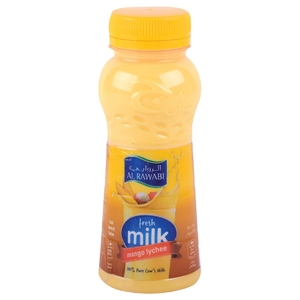 Al Rawabi Mango Lychee Milk 200Ml