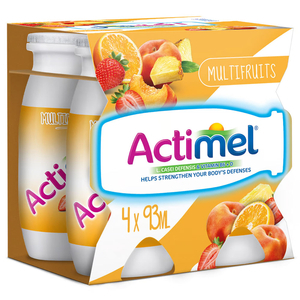 Actimel Dairy Drink Multifruit 93Ml