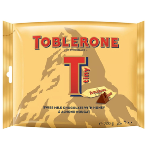 Toblerone Milk Chocolate With Honey & Almond 200G