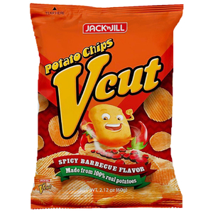 Jack'n Jill Spicy Barbecue V-Cut Potato Chipsh 60G