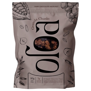 Oloa Granola Chunks Dark Chocolate Hazelnut 80G