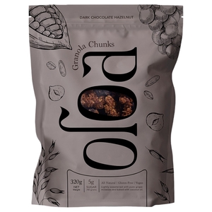 Oloa Granola Chunks Dark Chocolate Hazelnut 320G