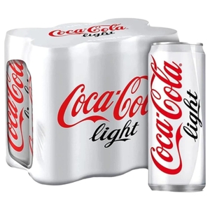 Coca Cola Light Can 330Ml X6