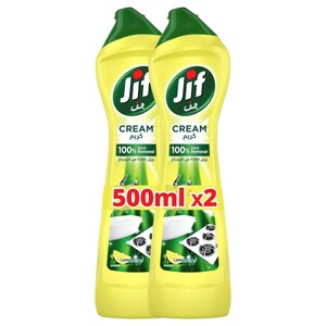 Jif Cream Lemon 500Ml X2