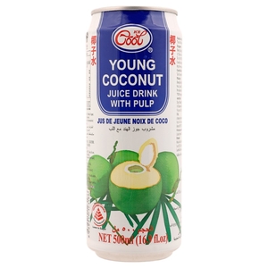 Ice Cool Juice Young Coconut With Pulp 500Ml