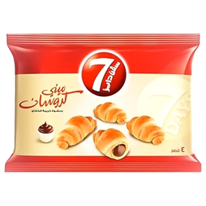 7 Days Mini Croissants With Cocoa 44G