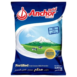 Anchor Fortified Milk Powder Full Cream 2.25Kg