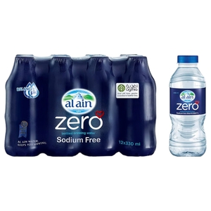 Al Ain Zero Drinking Water 330Ml X12