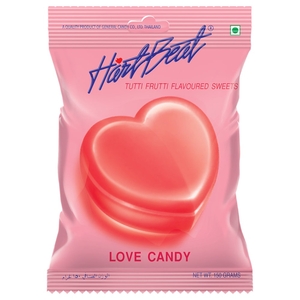 Hartbeat Tutti Frutti Flavored Sweets Love Candy 150G