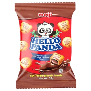 Meiji Hello Panda Double Chocolate 35G