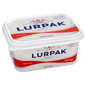 Lurpak Spreadable Butter Unsalted 500G