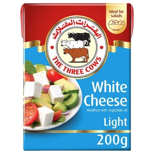 The Three Cows White Cheese Low Fat 200G