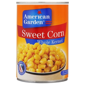 American Garden Kernel Sweet Corn Whole 425G