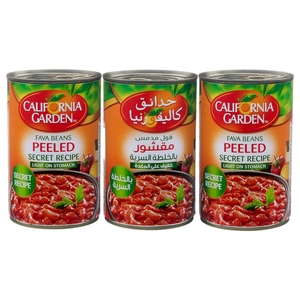 California Garden Fava Beans Secret Recipe 450G X 3