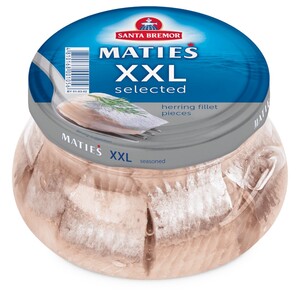 Santa Bremor Maties Xxl Selected Herring Fillet Pieces 260G