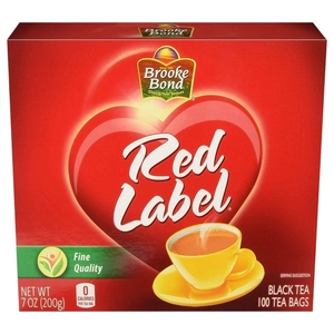Brooke Bond Red Lable Black Tea Bags 100 Pieces