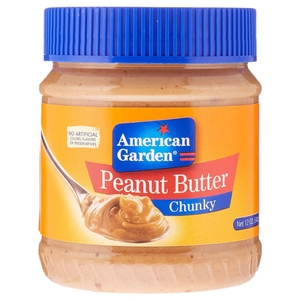 American Garden Peanut Butter Chunky 340G