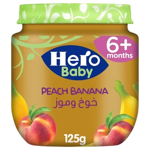 Hero Baby Peach Banana 125G