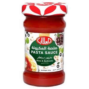 Alalali Pasta Sauce Olives & Mushrooms 320G