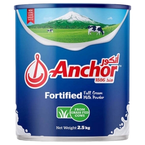 Anchor Full Cream Milk Powder 2.25Kg