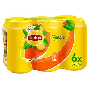 Lipton Ice Tea Peach 320Ml X6