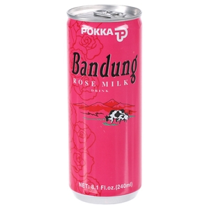 Pokka Bandung Rose Milk Drink 240Ml