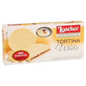 Loacker White Tortina 21G X6