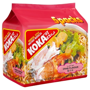 Koka Crab Flavor Noodles 85G X 5