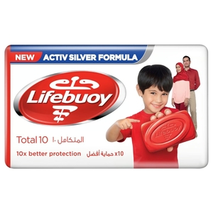 Lifebuoy Soap Bar Total 10 160G